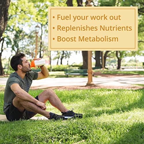 Invigor8 Superfood Shake (Himalayan Salted Caramel) - Gluten-Free And Non Gmo Meal Replacement Grass-Fed Whey Protein Shake With Probiotics And Omega 3 (645G) #TOP2