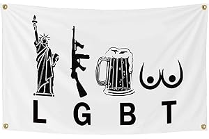 Liberty Guns Beer Tits & American Flag Tapestry