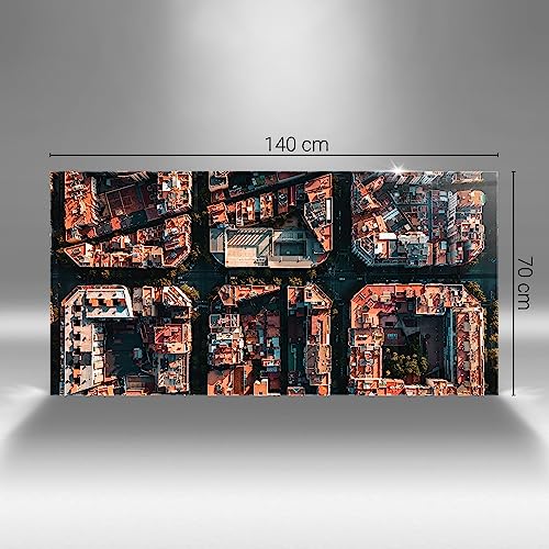 Verre d'art pour l'intérieur Wallfluent Barcelone au design géométrique - 4