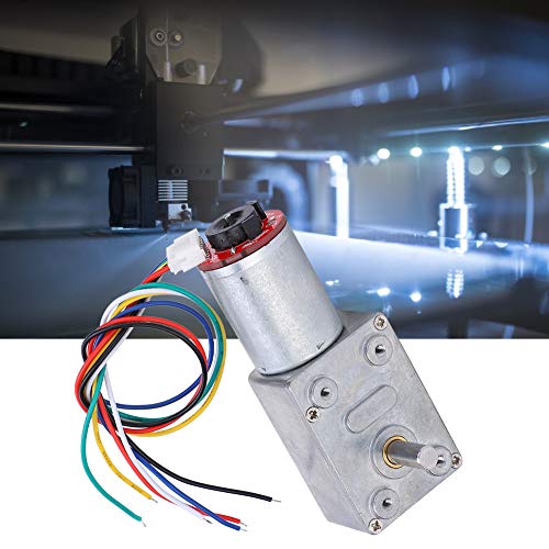 Motorreductor para proyectos de robótica CC 12V 100RPM con encoder de posición 2