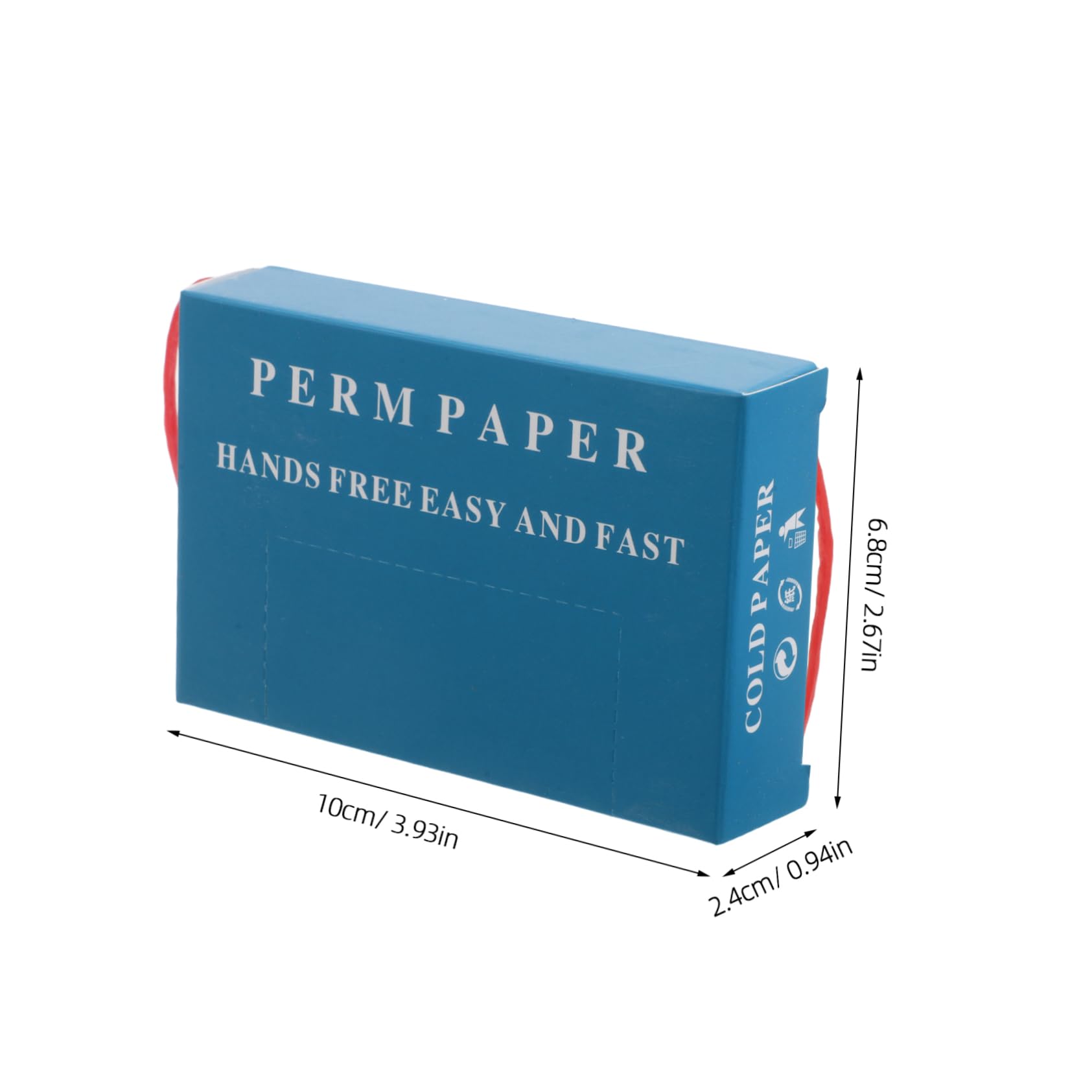 PartyKindom Barber Shop Perm Paper Box 600 Sheets Salon Perm Paper Hairdressing Accessories
