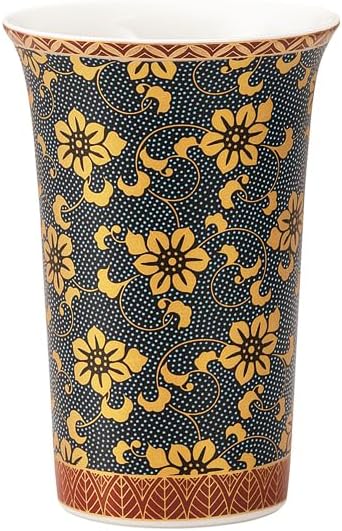 Nakamaru K9-1161 Kyutani Ware Free Cup, Blue Tetsen