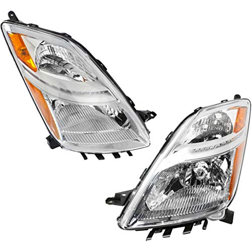 For Toyota Prius 2005-2009 Headlight Assembly Driver Side and Passenger Side Pair DOT | TO2518110, TO2519110