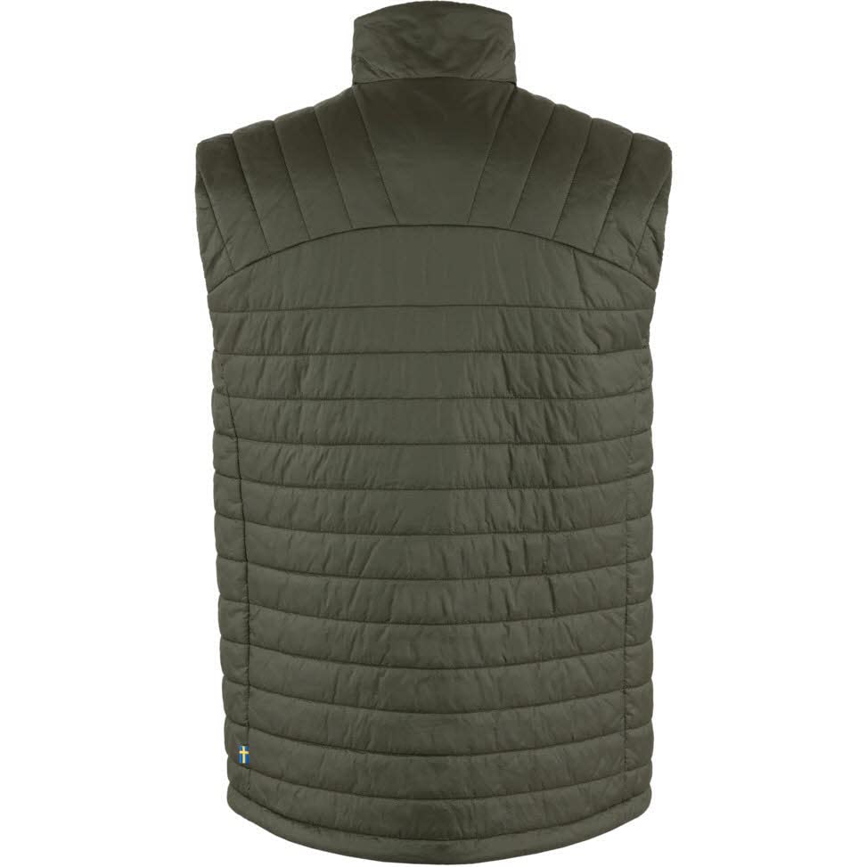 Image of Fjallraven Expedition X-Latt Men's Vest - Water and Wind Resistant, Insulated, Lightweight, Packable - Hiking, Travel