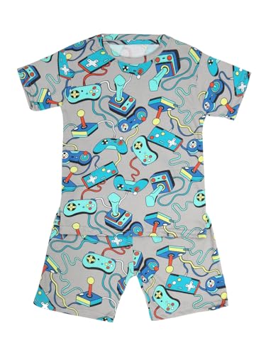 Image of Boys Halfsleeves Cotton Solid /Printed T-Shirt & Shorts Summer Co-ord Set /Clothing Set /Casual wear