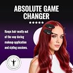ERGO No-Crease Hair Clips – 4 Pcs Heat-Resistant Crimpless Clips for Hair Styling, Sectioning, Makeup | No Bend Clips for Women, Curls, Bangs, Salon Use - Image 5