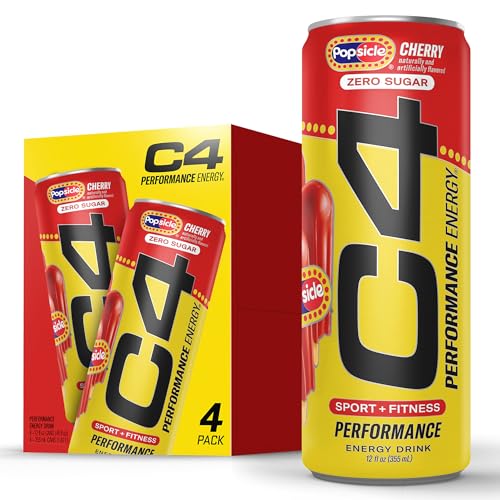 Image of C4 Performance Energy Carbonated 12oz 4pk Cherry Popsicle