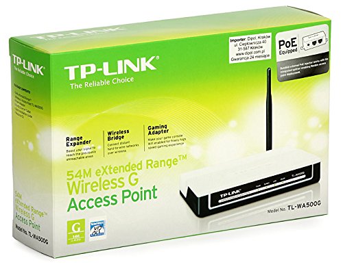 TP-Link TL-WA500G 54Mbps eXtended Range Wireless Access Point