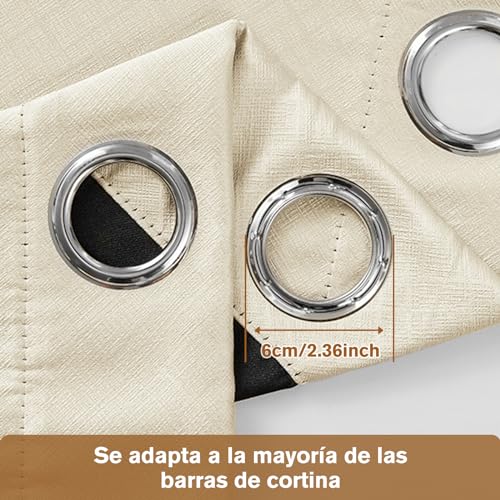 Cortinas, Home cortinas beige Marca KCB (3)