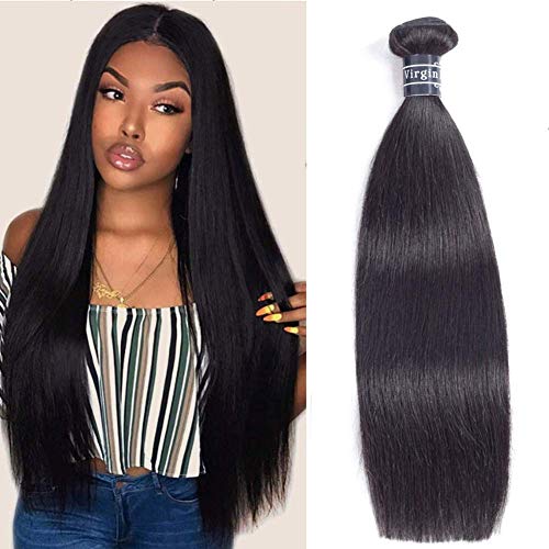 Amella Hair Brazilian Virgin Hair Straight 8A Unprocessed Virgin Brazilian Human Hair Weave