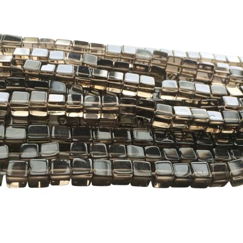 Perles de quartz fumé de 6 mm pour femmes pour remplacer vos perles synthétiques ternes