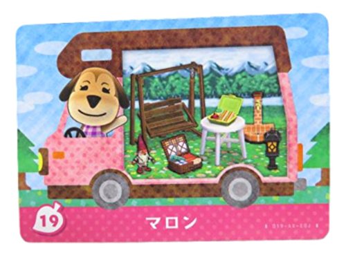 Amazon.co.jp: どうぶつの森 amiibo カード マロン : おもちゃ