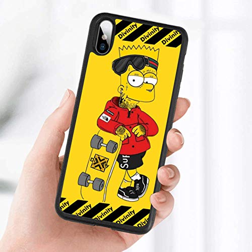 Divinity Bart Designed Case for iPhone XR [Shock-Absorbing] [Scratch-Resistant] [Military Grade Protection] Hard