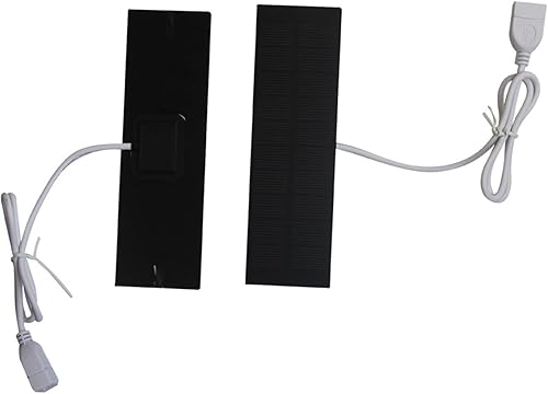 Miniatura 6 de Solar Panel Battery Charger  Versatile Durable Fast Charging, Modern, Sturdy, 3W, Bank Powered Pack Phone, Multipurpose Everyday Utility