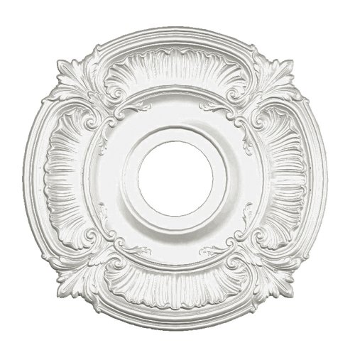 Focal Point Acanthus Medallion in Primed White (18-Inch) (81018)