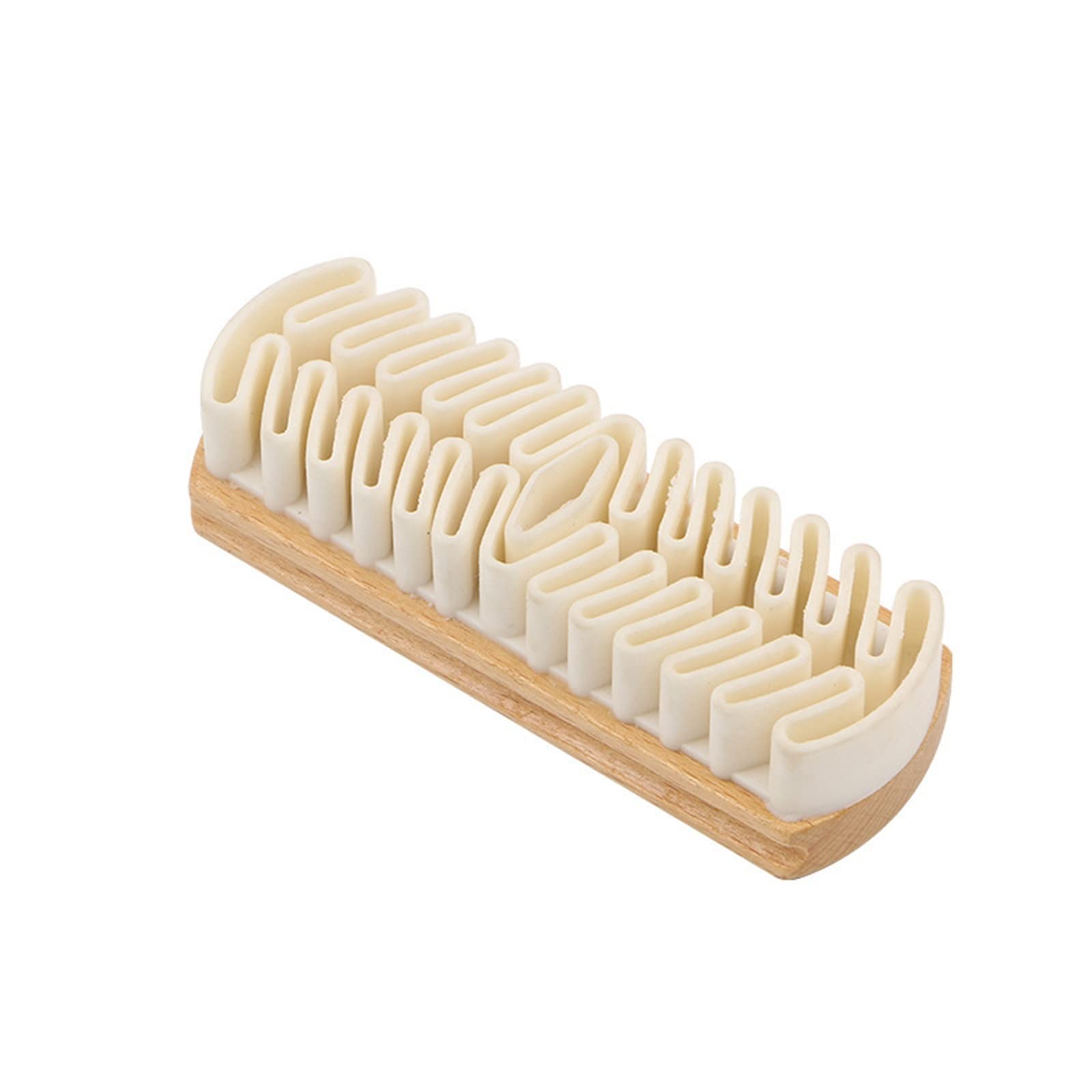Brosses à Chaussures, Brosse de Nettoyage nettoyant Brosse à récurer en crêpe pour Chaussures en Daim Nubuck Acier avec Accessoire pour la Maison