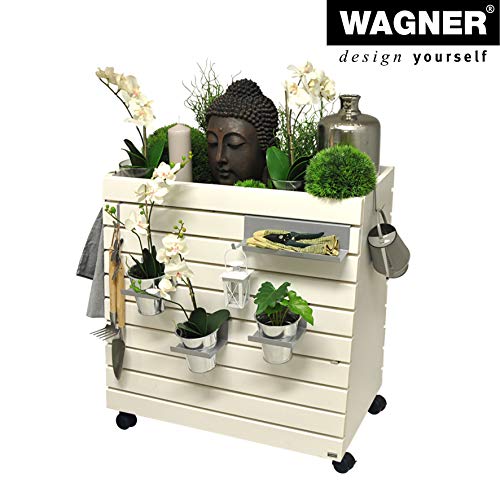 Hochbeet auf Rollen Wagner GreenBOX Größe M aus Massivholz