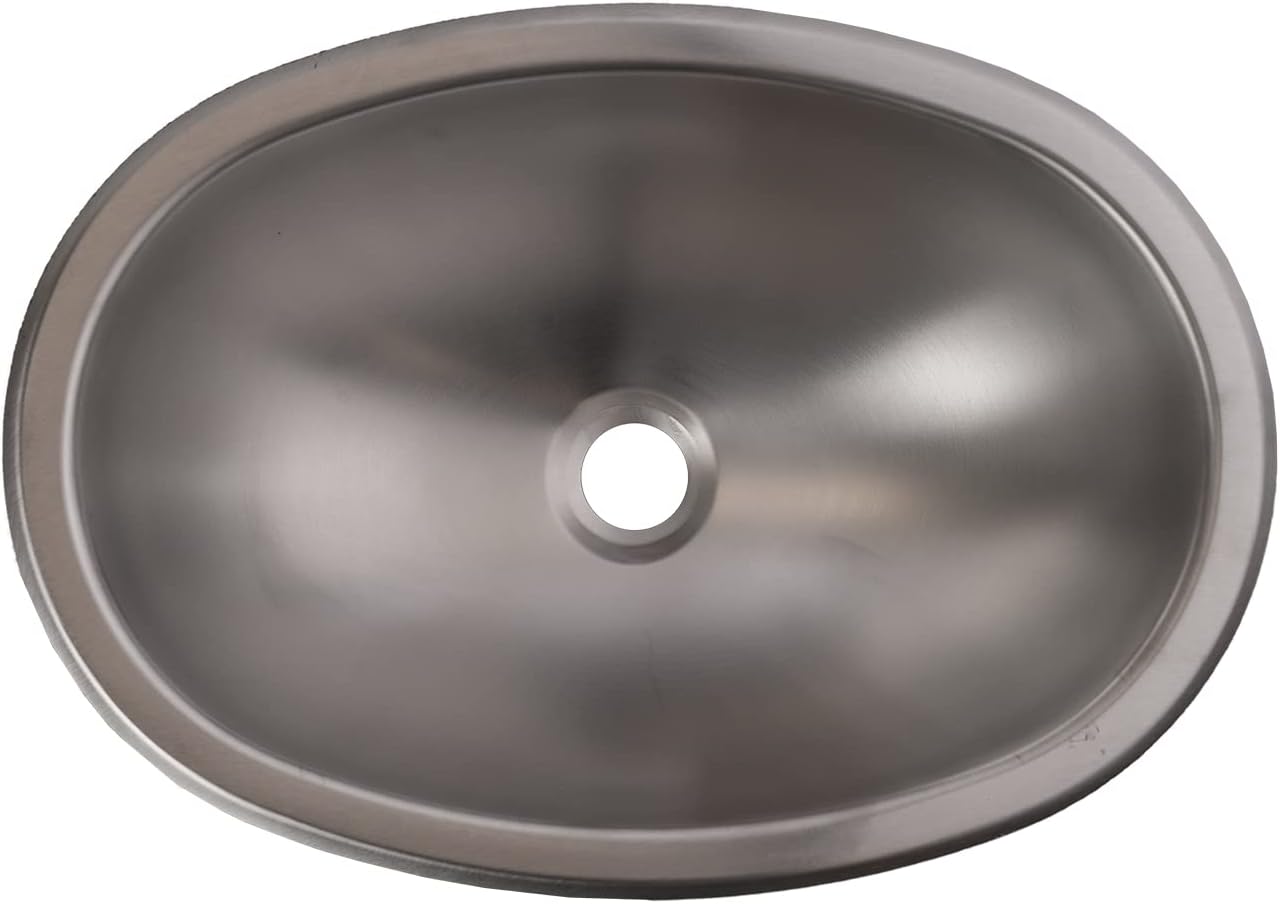 Tough Grade RV Stainless Steel Sink | 22 Gauge Stainless | RV Sink | SIngle Bowl (12" x 17")