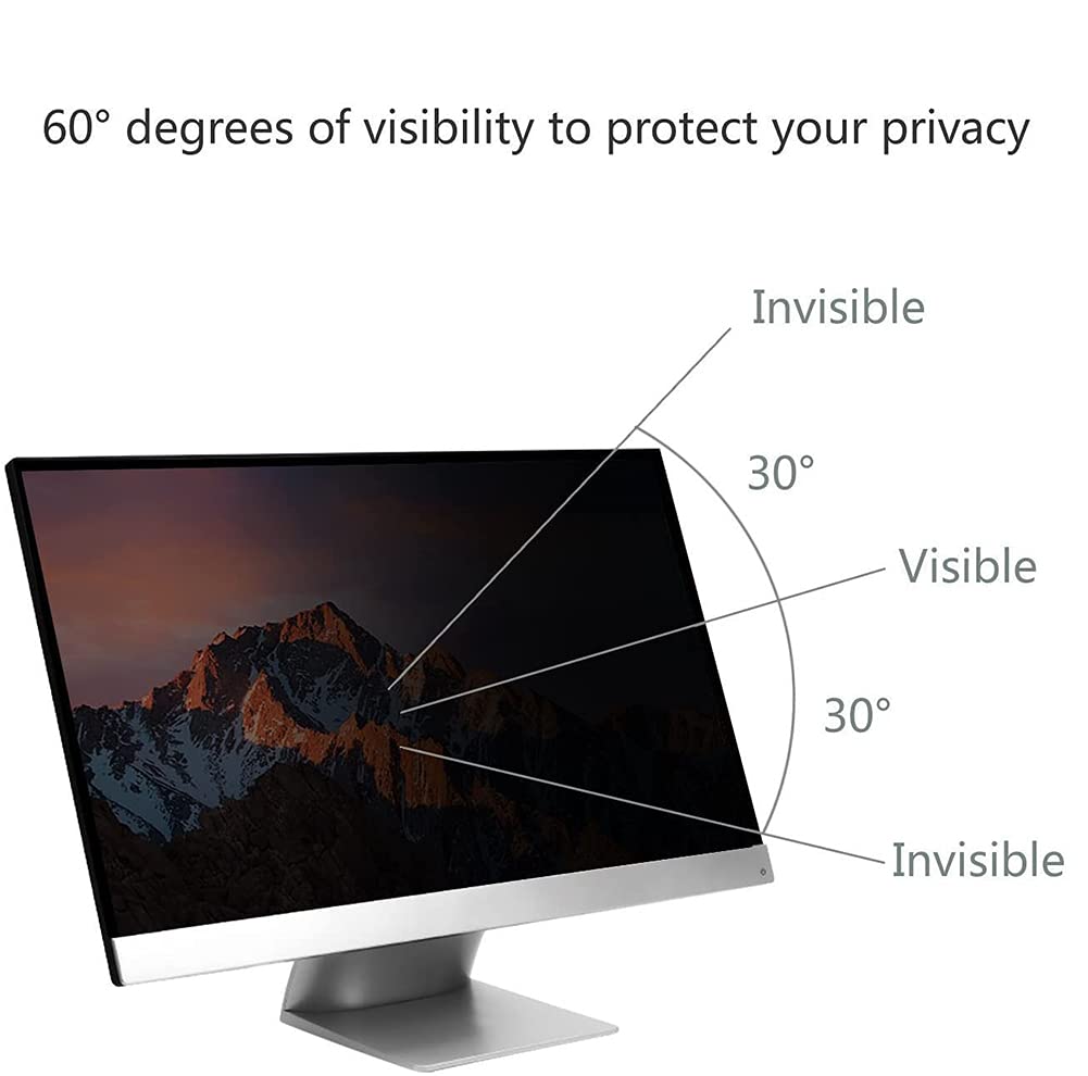 WSHA Appeso Privacy Schermo Filtro del Computer Display del Computer Monitor Proteggi Pannello Protezione degli Occhi Regalo Perfetto per OL Gamer e Programmatore,17inch(354x290mm 5:4)