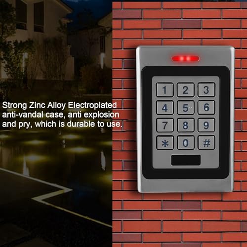de Control de Acceso a Puertas, Resistente Al Agua IP67 Controlador de Tarjeta RFID Teclado Teclado para Puerta de Garaje Teclado con Tarjeta IP68 Candados Combinados