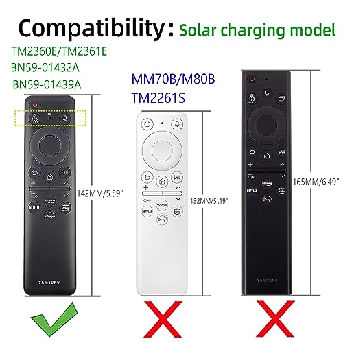 Image of OBOE Silicone Remote Cover for Samsung Smart Tv Remote Open Key Case, E-Glow in Dark Green