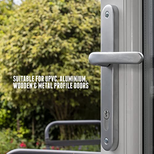 Satin Chrome Euro Cylinder Lock - Image 4