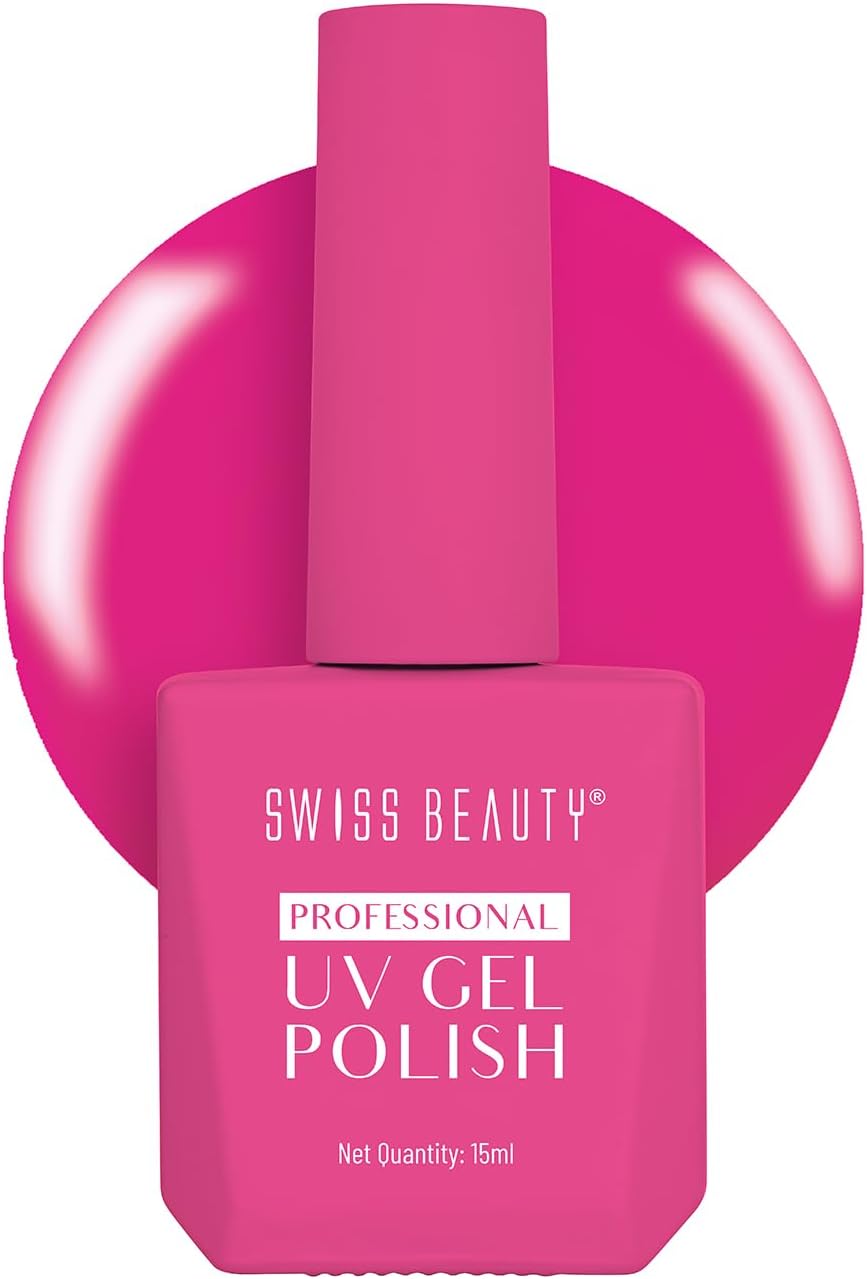 Swiss Beauty Professional Uv Gel Nail Polish, Matte Finish - (Shade-23, 15Ml)