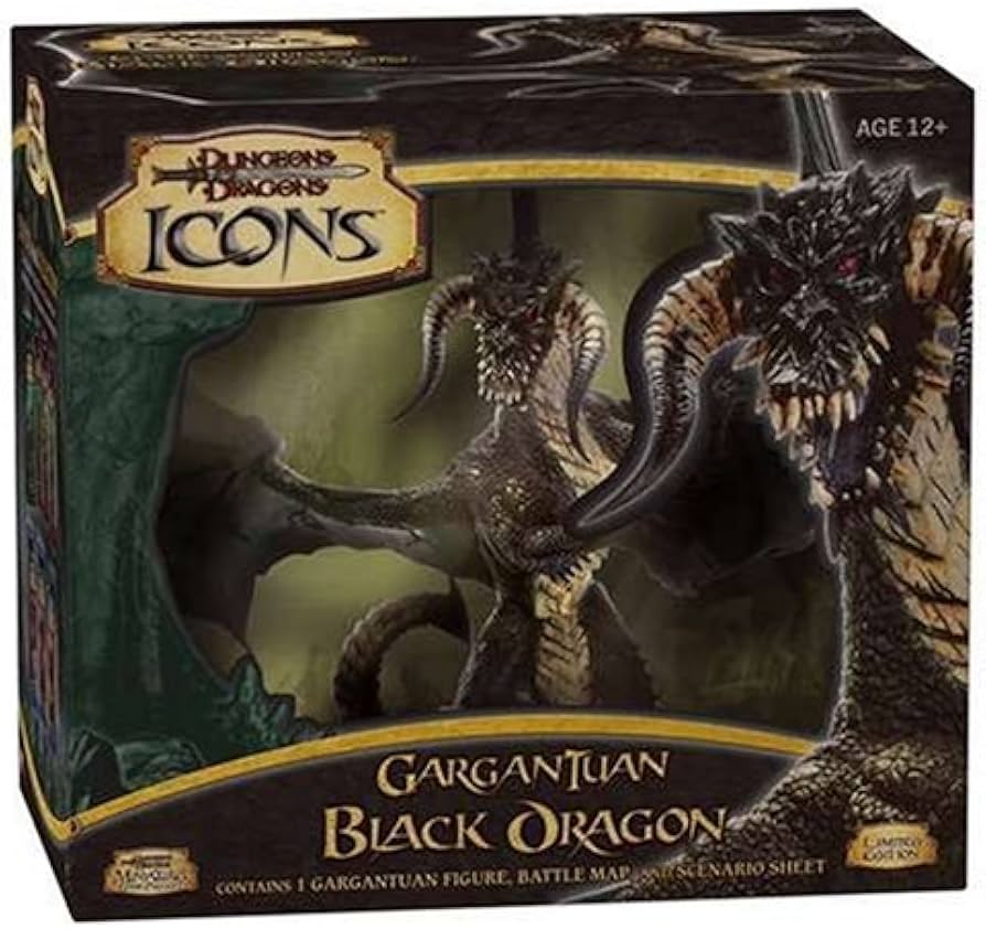 ダンジョンズ&ドラゴンズ ミニチュア ガーガンチュアン・ブラック