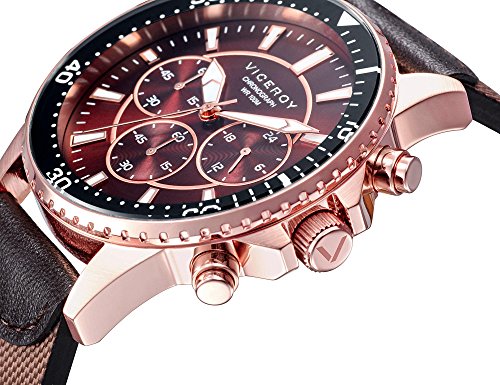 Montre Viceroy homme 401069-97 avec finitions soignées en acier brossé - 2