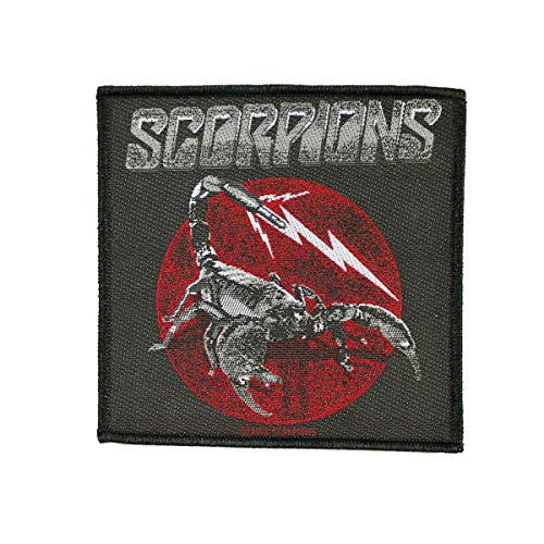RAZAMATAZ Scorpions Jack Patch Band Album Art Heavy Metal Rock Woven Sew On Applique