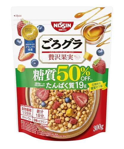 ごろグラ糖質50%オフ贅沢果実300g