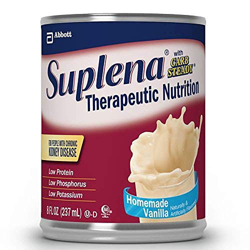 Suplena with Carb Steady Vanilla Cans 24 X 8oz Case by Abbott