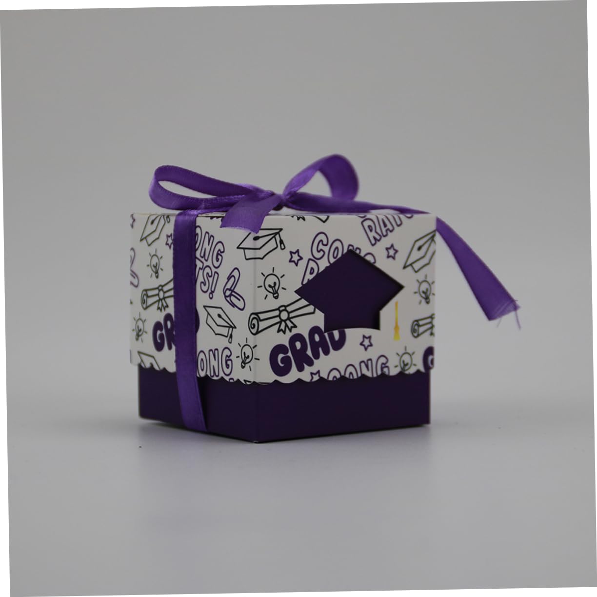 IMIKEYA 50stücke Süßigkeitenboxen aus Papier für Schulabschluss Praktische Gastgeschenkboxen Kleine Geschenkboxen als Tischdeko für Abschlussfeiern