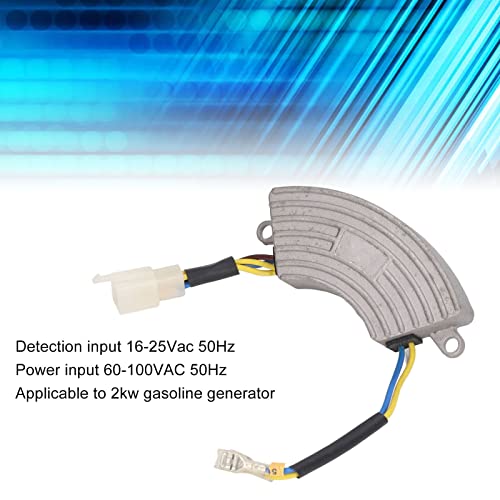 Regulador de tensão automático AVR 2KW de 60 a 100 VCA 50 Hz, regulador de tensão ajustável monofási