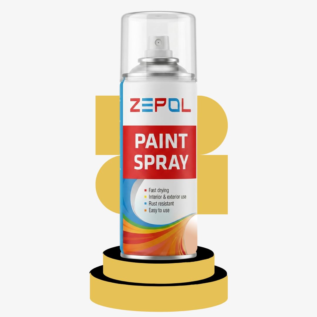 Zepol Quick Drying Spray Paint for Automobiles 400ML | Multipurpose Aerosol Paint Spray for Car Bike Metal Surface and DIY Touch Up Applications | Pack of 1-image-19