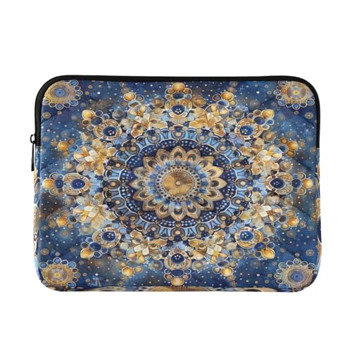 Funda para portátil 13-14 pulgadas diseño Mandala impermeable