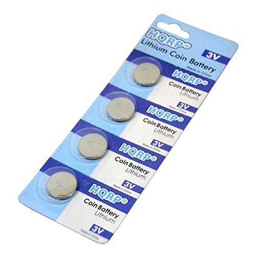 Batería HQRP CR2025 Pack 4 Compatible E320 1999-2005