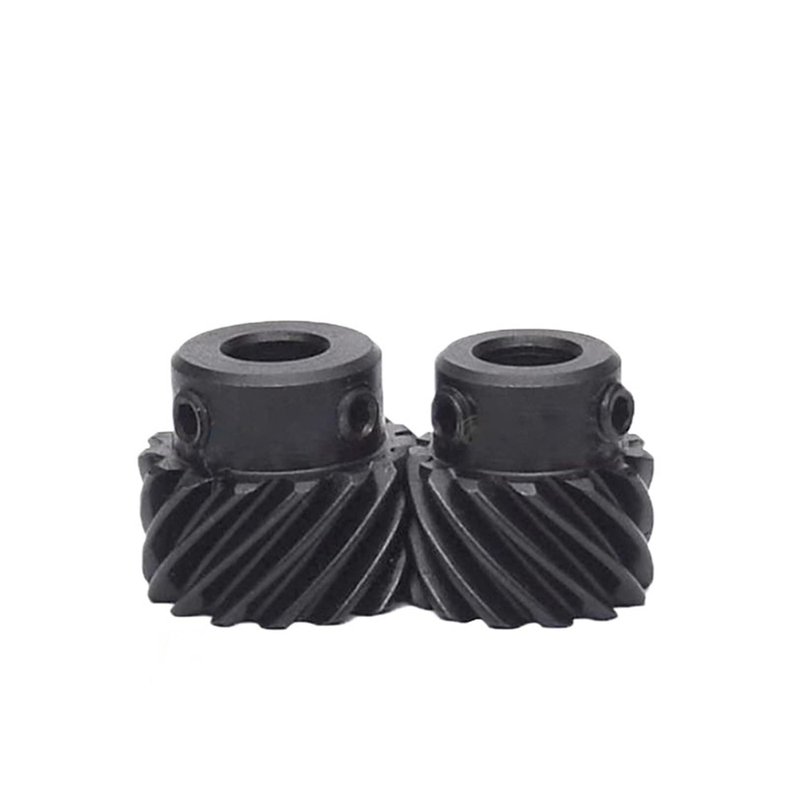 1M 13T 45 Grad Schrägverzahntes Kegelrad - Links- und Rechtsdrehung, 45# Stahl, Bohrungsgrößen 5-10mm, 1 Stück(1M 13T-Bore 6.35mm Right-hand)