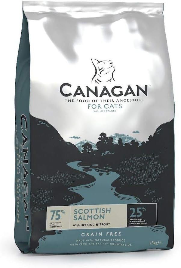 Canagan Scottish Salmon Dry Food for Cats- 1.5kg
