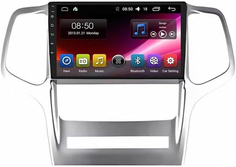 Autoradio Android 9 pouces pour remplacer le système d'origine Jeep