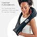 Homedics Shiatsu Neck and Body Massager, Professional-Quality Massage, Deep Kneading Eases Tension, Versatile for Shoulders, Legs & Back, Soothing Heat, Compact Design, 3 Intensity Levels, Black