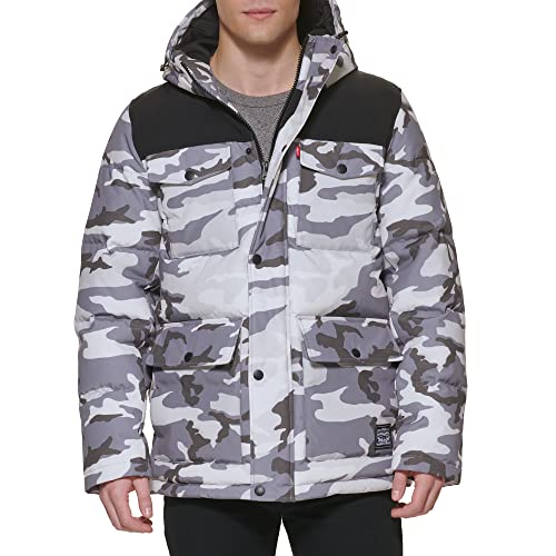 Image of Levi's Men's Arctic Cloth Quilted Performance Parka