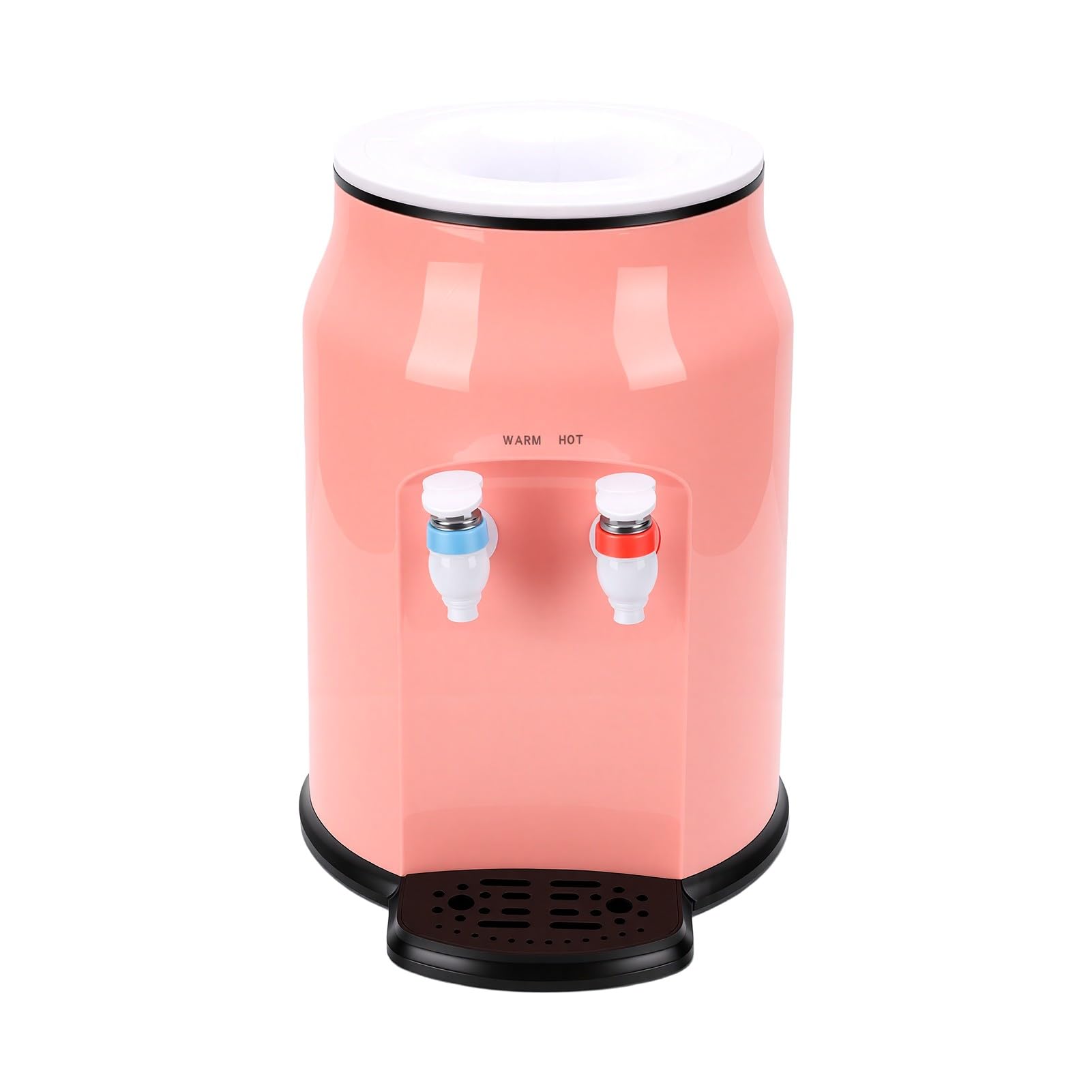 Dispensador de Agua para Encimera de Carga (EU) | Apagado contra quemaduras en seco, salida de agua doble, con parte inferior de ventosa, para escritorio de oficina en casa