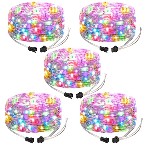 5-Pack Luces Led Rgb Ws2812B 16.4 pies 50 Leds