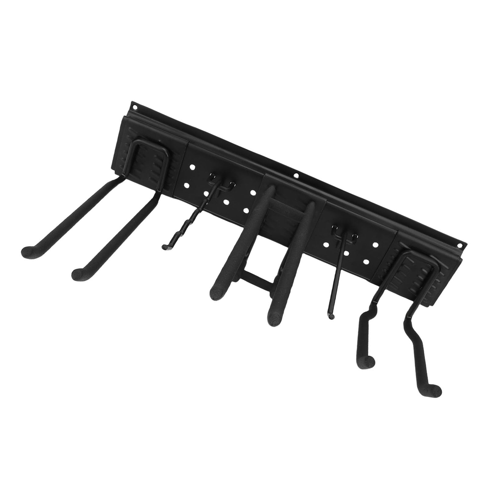 Generic Organizer na Narzędzia do Montażu na ścianie Wytrzymały Metalowy Panel Szczelinowy z 3 Tablicami 16,5 Cala i 10 Regulowanymi Haczykami do Garażu i Warsztatu