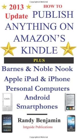 How To Publish Anything On Amazon's Kindle