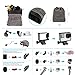 28-in-1 Basic Common Outdoor Sports Kit for GoPro Hero 5 / Session 5/4/3/2/1,HSU Accessories Kit with Selfies Stick/Chest/Head Belt Strap Mount for Gopro