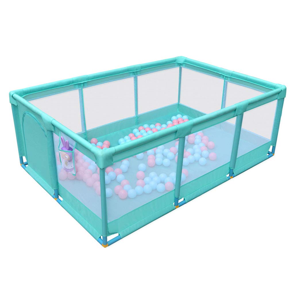 baby play area with fence