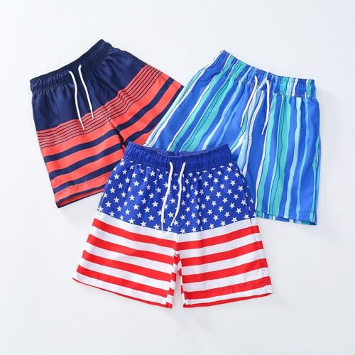 Moonker Baby Kids Boys Baggy Athletic Shorts Pattern Printed Pull on Summer Cool Jogging Shorts Light Women Boy3