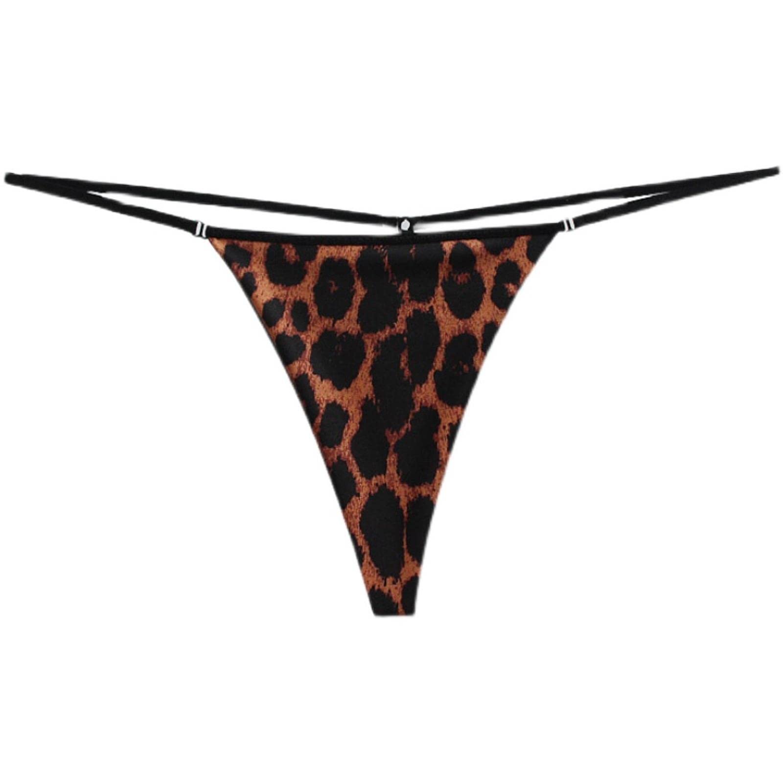 Sexy Women's tangingrina de Tallas de Tallas de Mujer Impresa Camo/Zebra/Leopard G-String Pink Women's Seamless Lingerie 20pcs